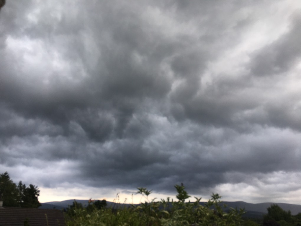 Grantown on Spey, Highlands, Thunder nearby ...
