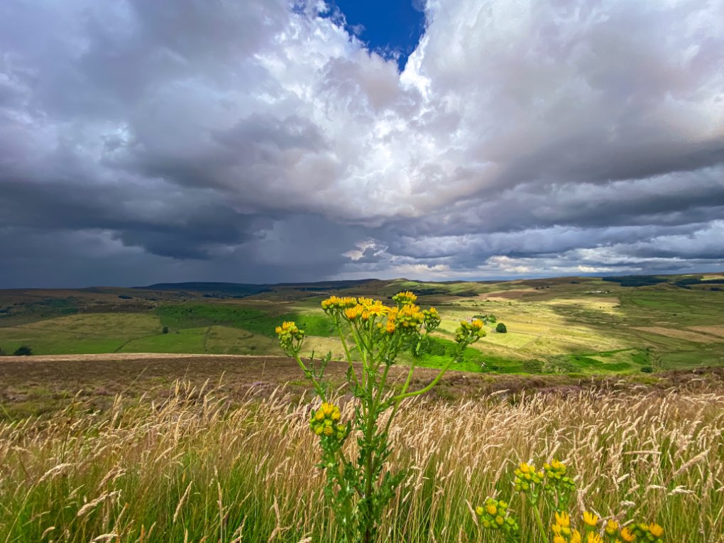 leek, staffordshire, storms all around the area today.....