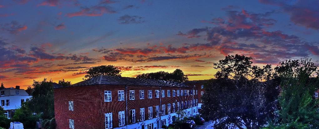 Richmond, London, This evenings sunset...