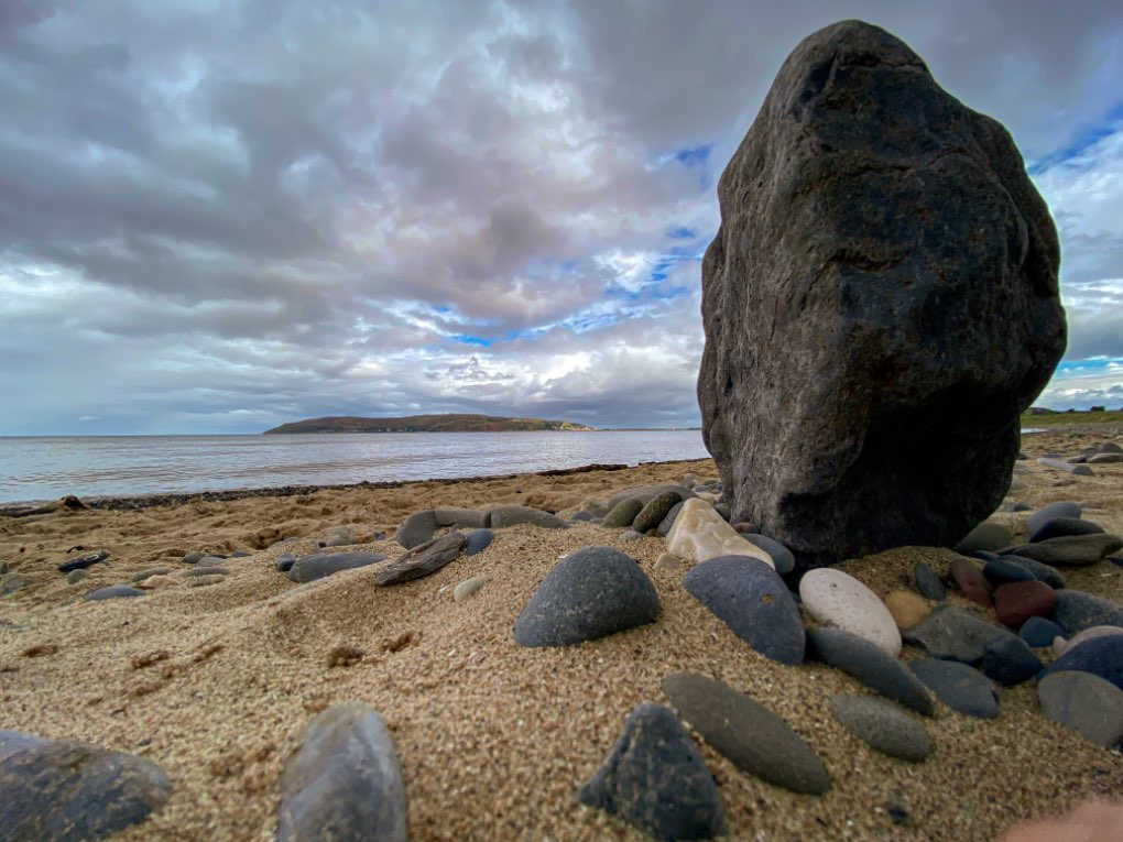 Conwy, Denbighshire, Conwy Morfa  beach today .....