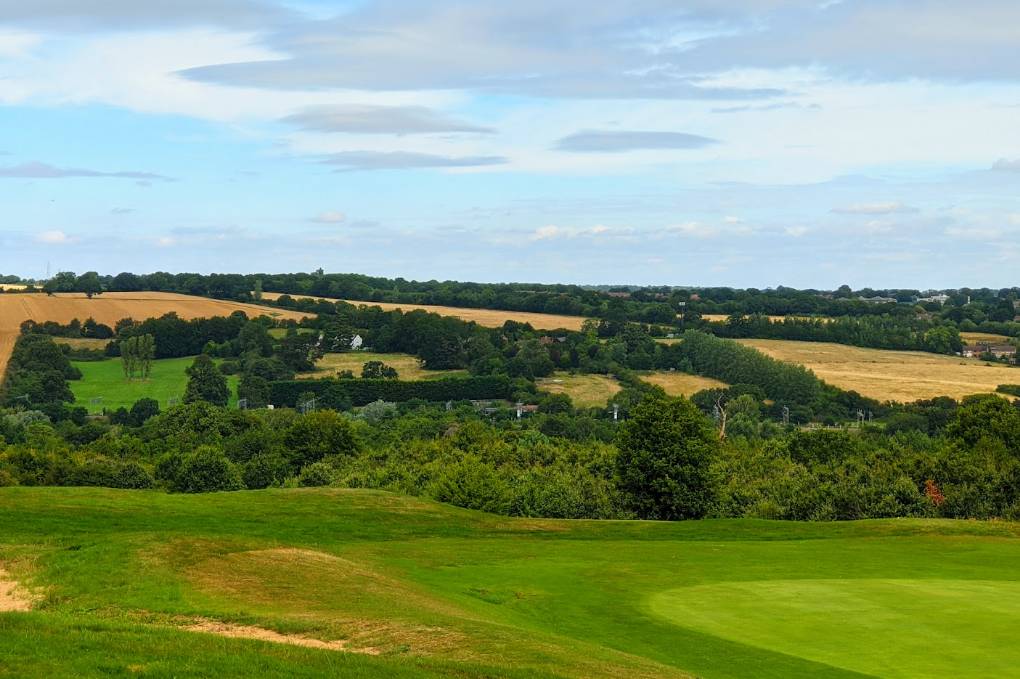 Hemel Hempstead, Herts, View from Little Hay golf course...
