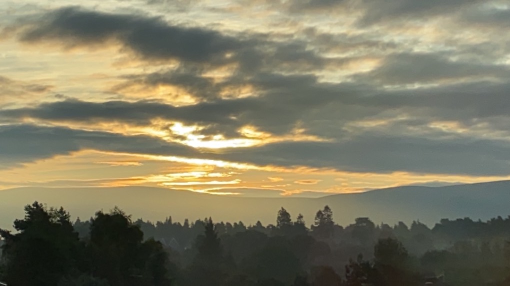 Grantown on Spey, Highlands, Sunrise ...