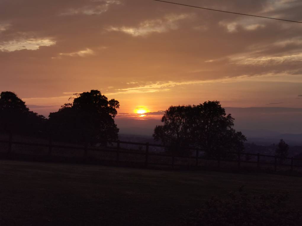 Auchterarder, Choose State, Another spectacular sunset...