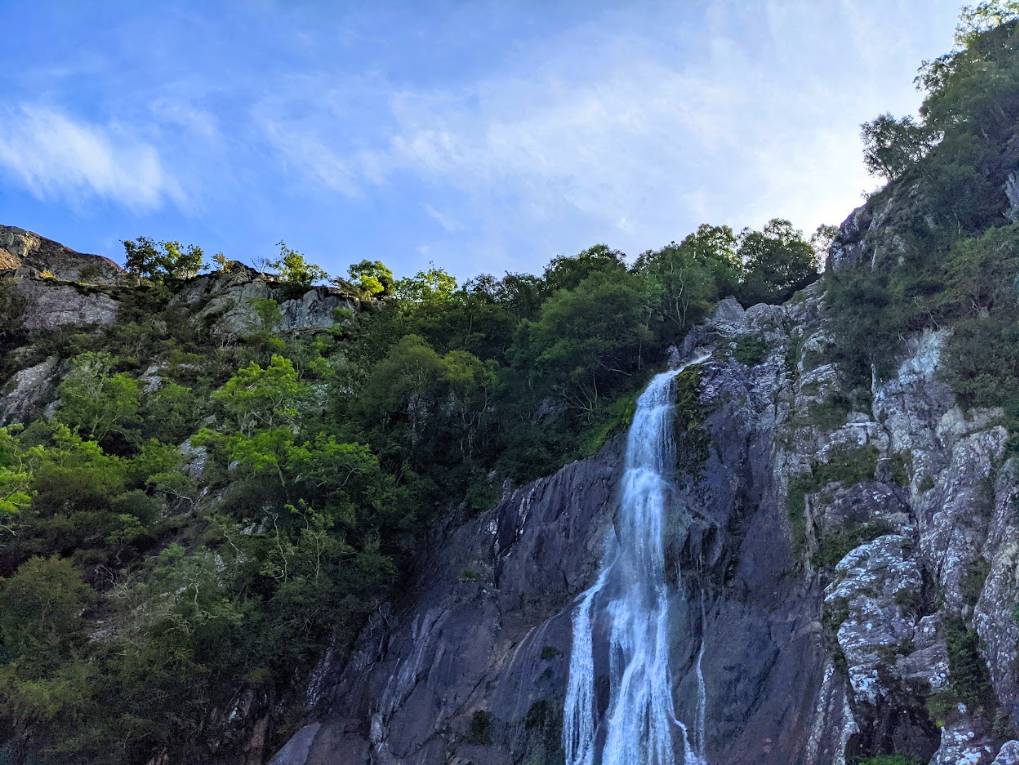 Abergwyngregyn, Gwynedd, Stunning weather at Aber Falls ...