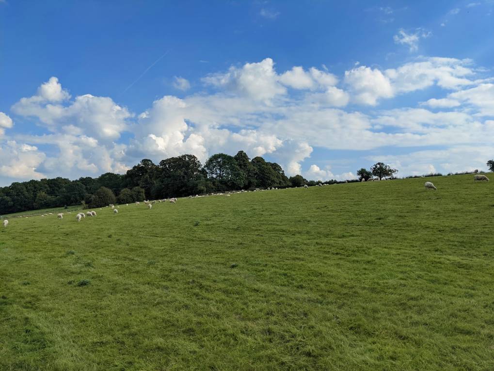 Cholesbury, Bucks, Fine September day in the Chilterns...