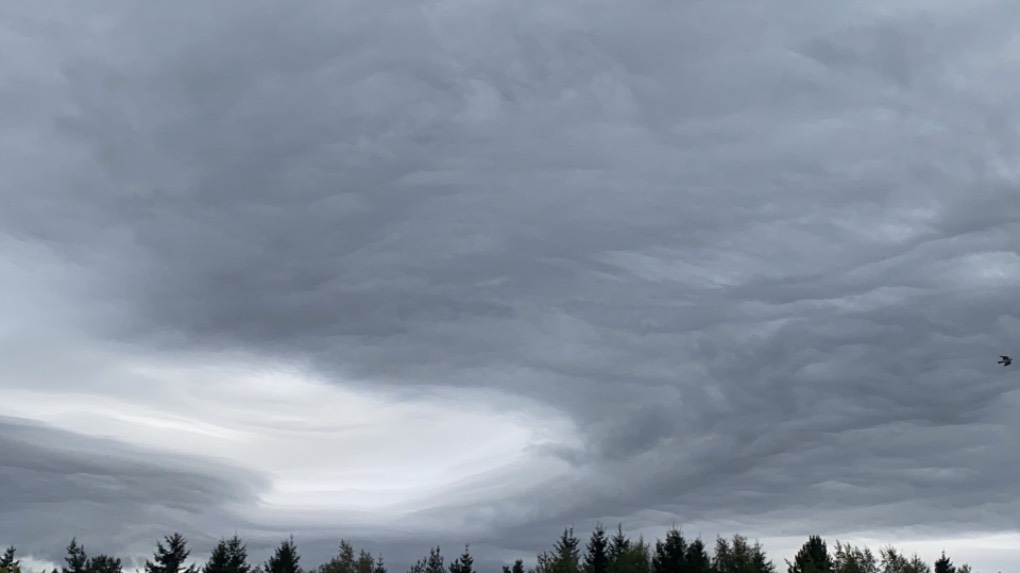 Grantown on Spey, Highlands, Moody looking sky. ...