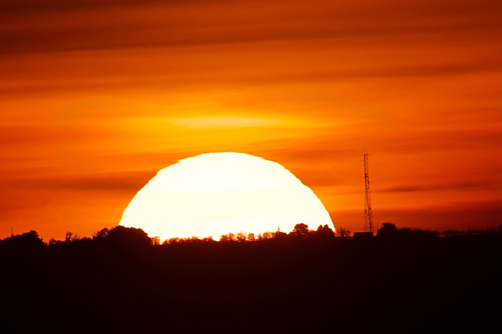 leek, staffordshire, The last few evenings there’s been some great sunsets…...