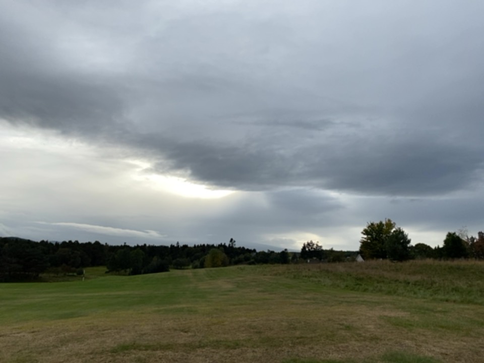 Grantown on Spey, Highlands, Rain on its way…...