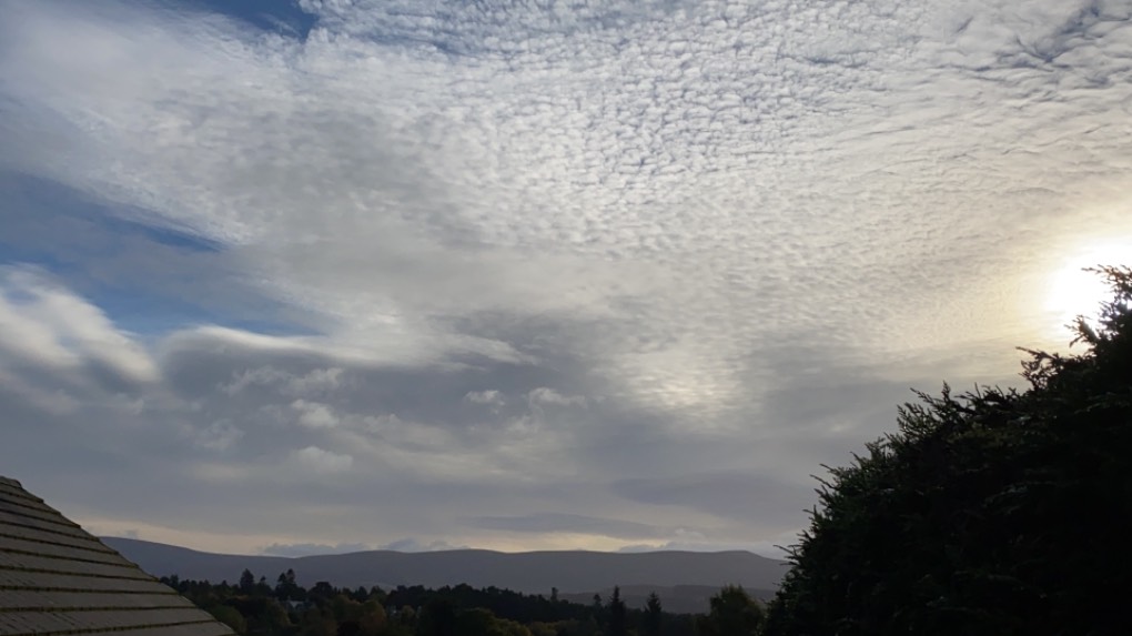 Grantown on Spey, Highlands, Nice clouds ...