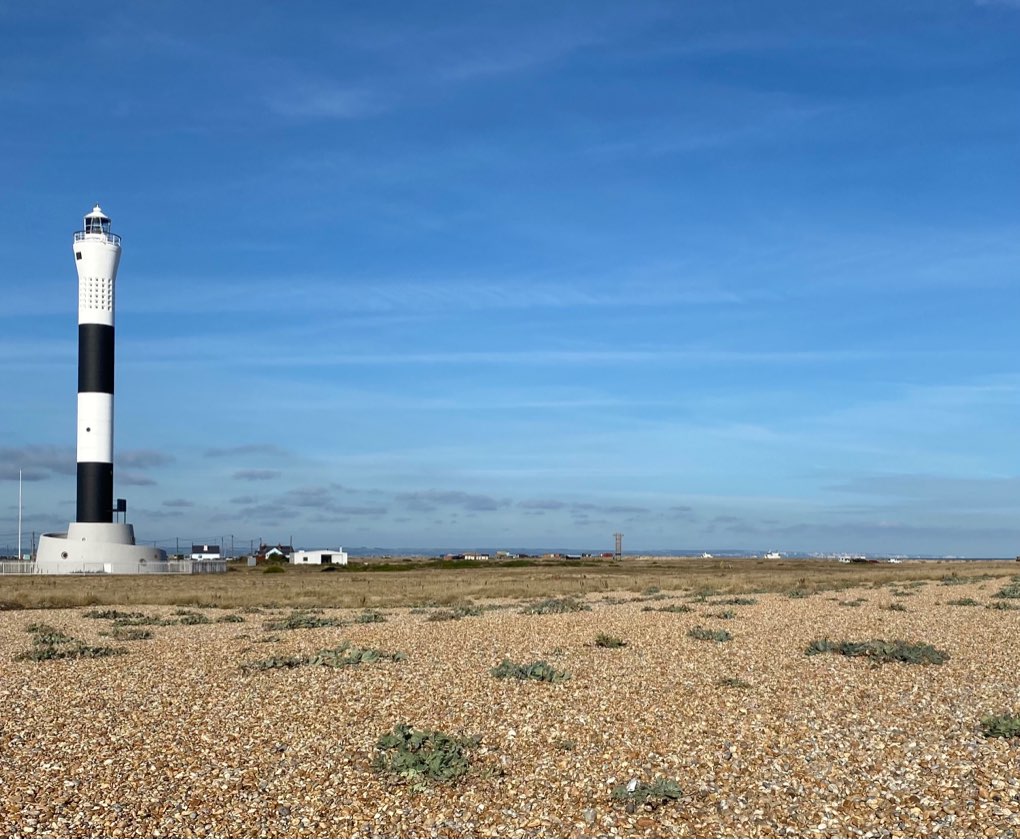 Dungeness, Kent, Lighthouse Dungeness warm sunny October ...