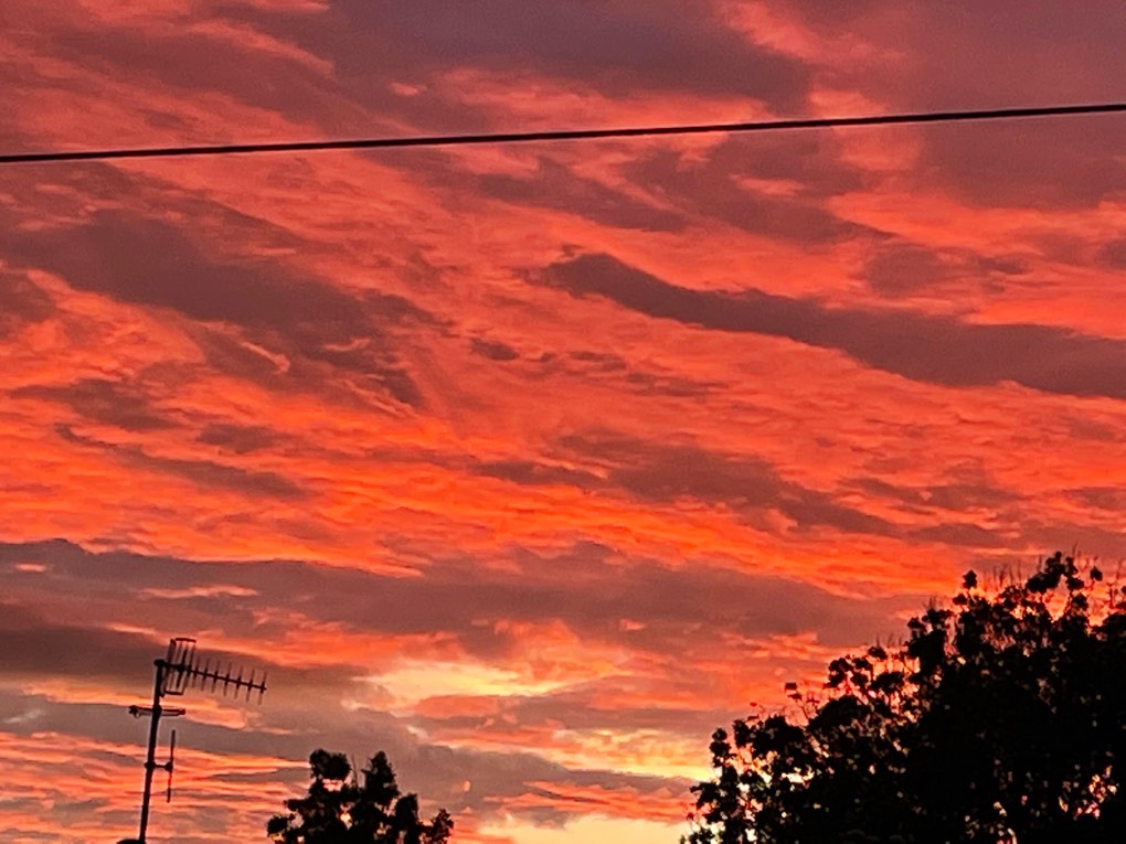 Burnley, Lancashire, Sunset ...