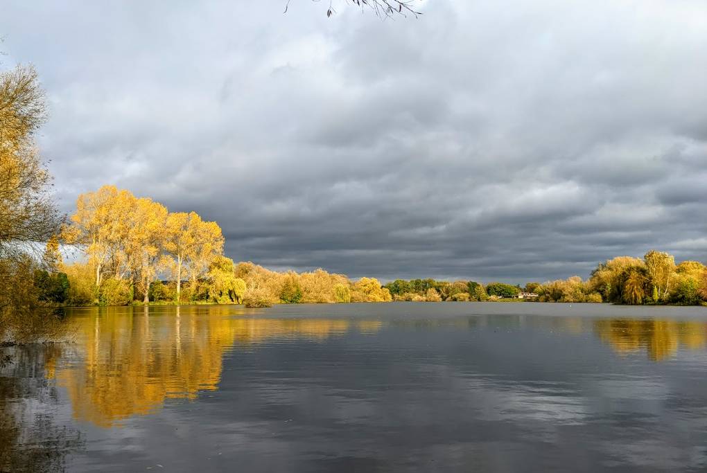 Rickmansworth, , Autumn colours near to Rickmansworth Aquadrome...