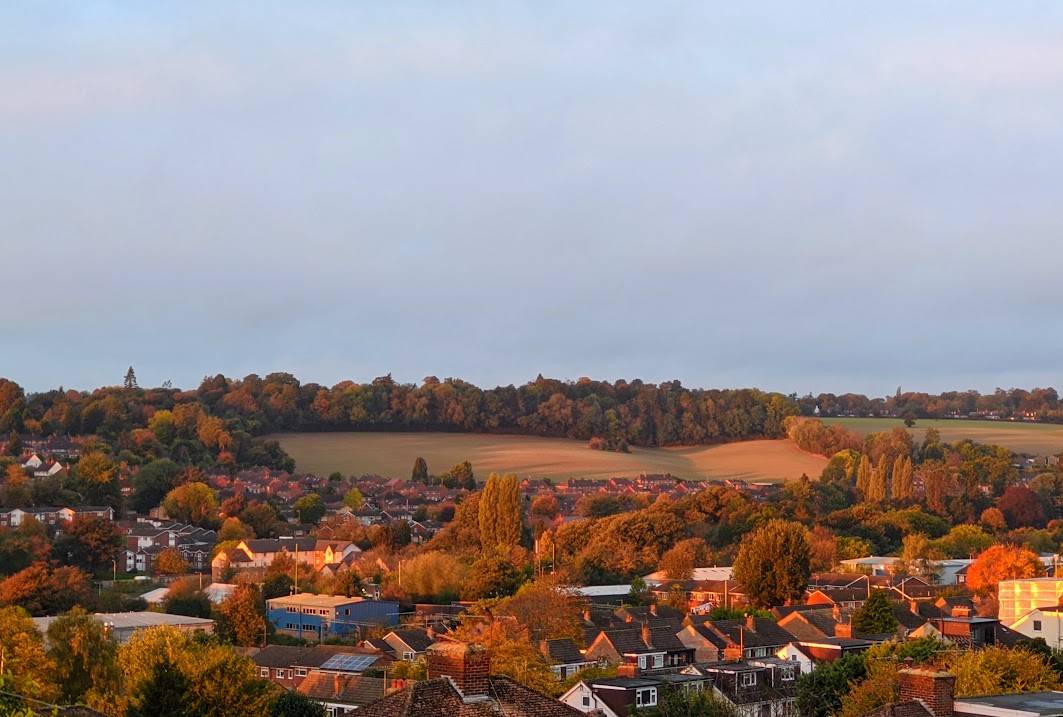 Berkhamsted, Herts, Early morning in late October...