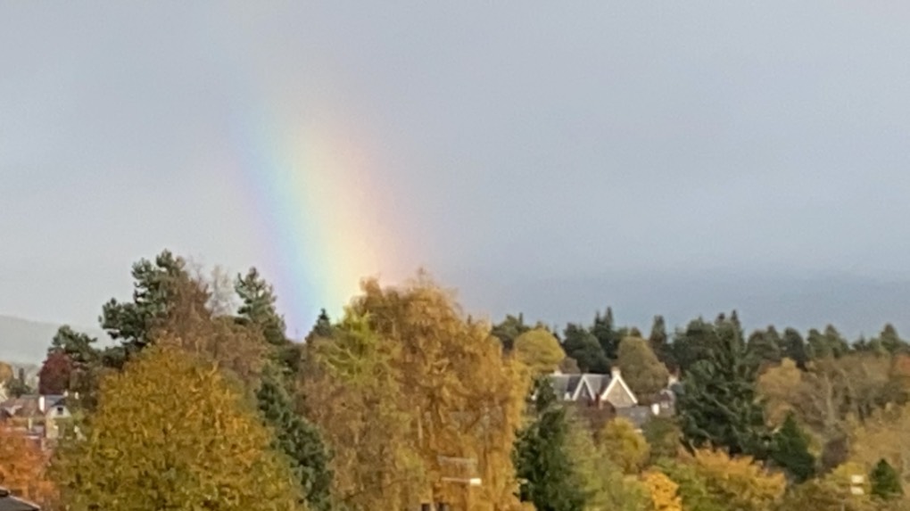 Grantown on Spey, Highlands, Another day of rainbows (and showers)...