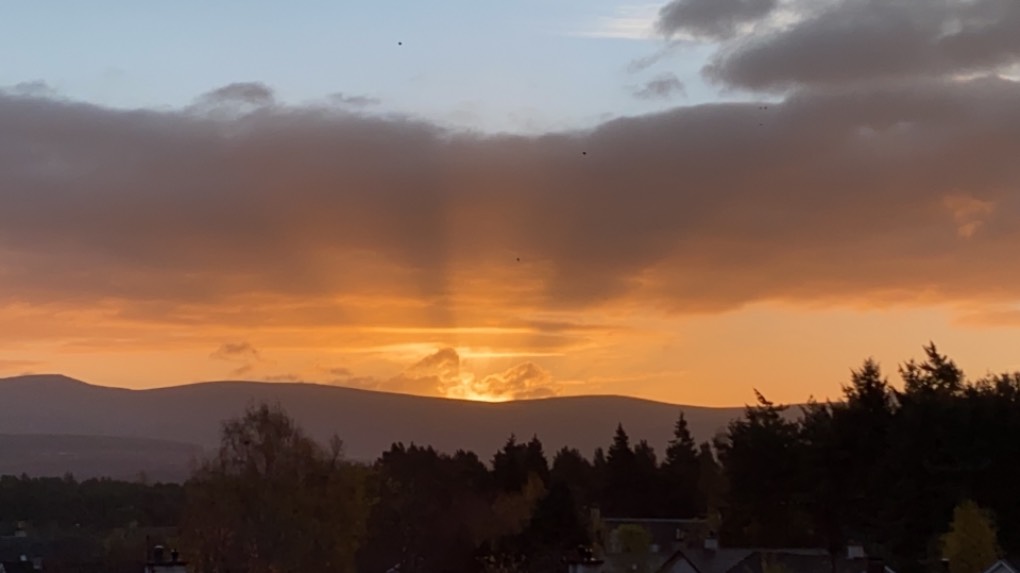 Grantown on Spey, Highlands, Yesterday’s sunrise. ...