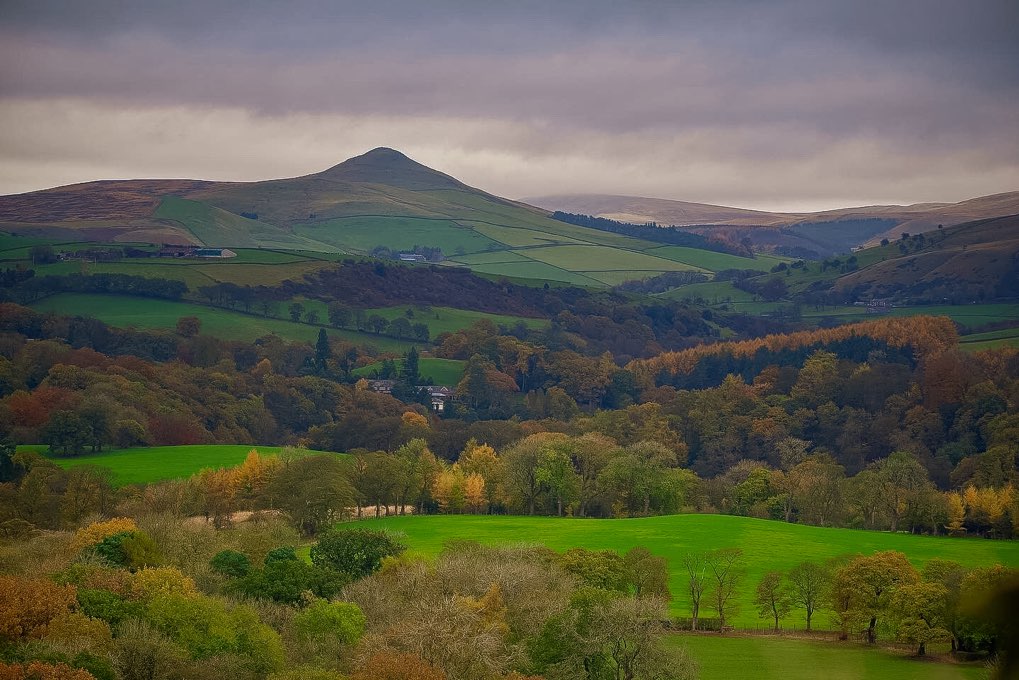 leek, staffordshire, A very mild but cloudy Autumns day today....