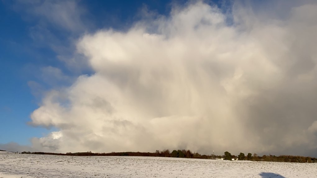 Big cloud! Grantown on Spey, Scottish Highlands,, sent by dizzy daff