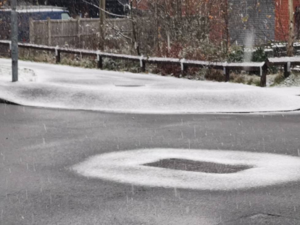 St Helens, , A dusting! ...