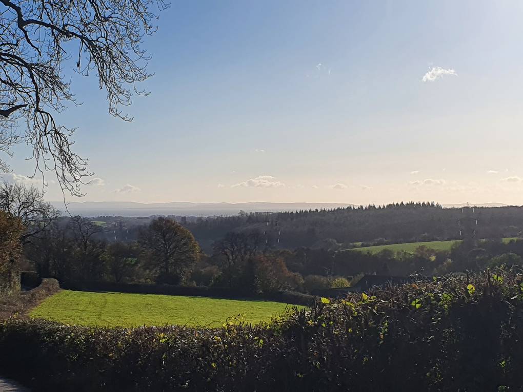 Cefn Mably, Cardiff, Mild Autumn day ...
