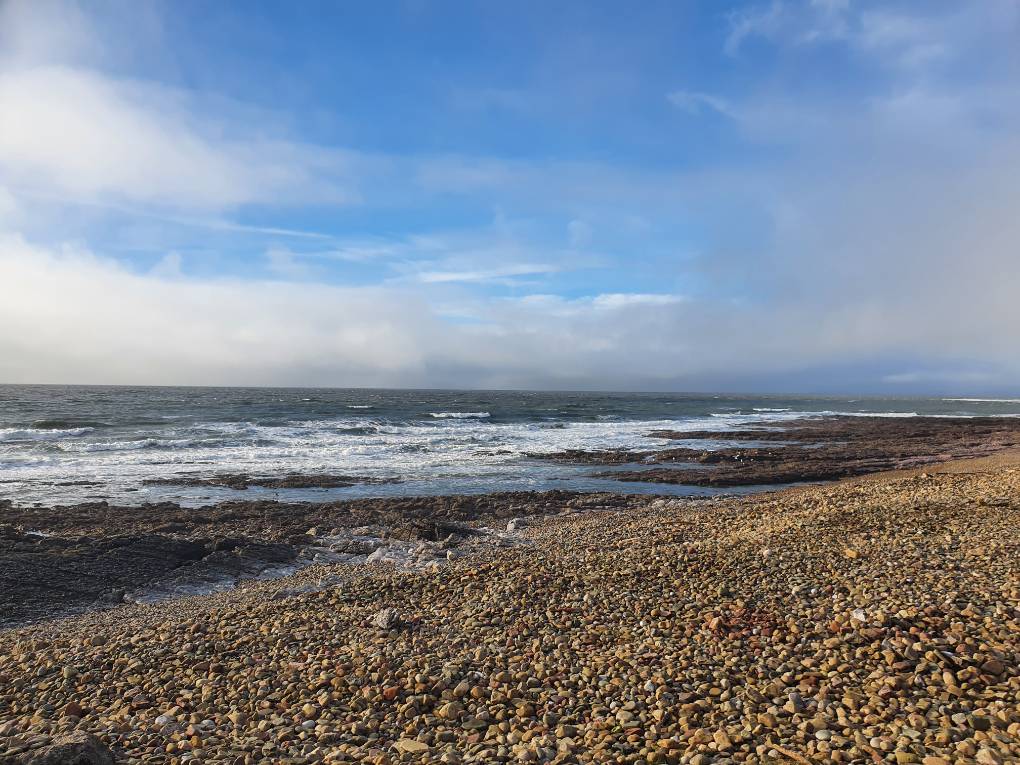 Porthcawl, Bridgend, Autumn changeable weather...
