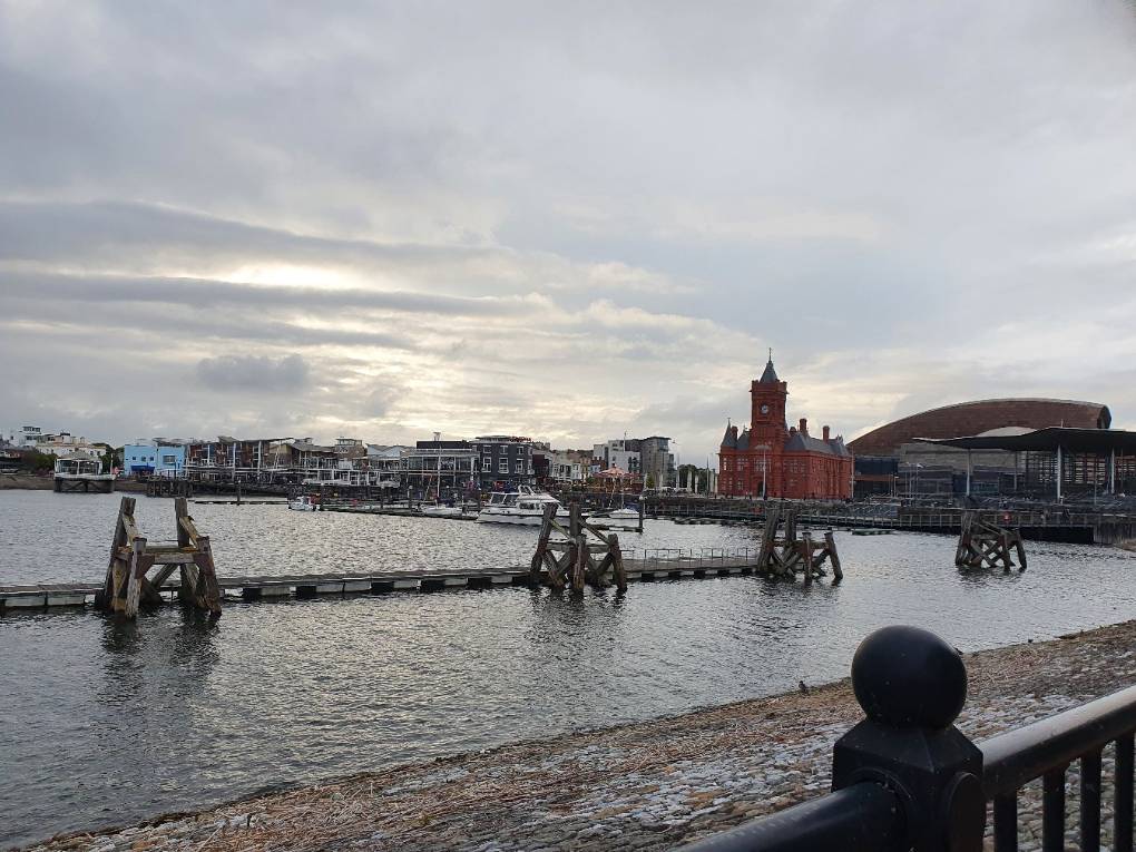 Cardiff, Cardiff, Cardiff Bay in autumn...