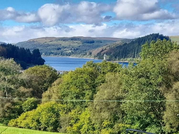 Llyn Efyrnwy, Powys, Fine Autumn day...