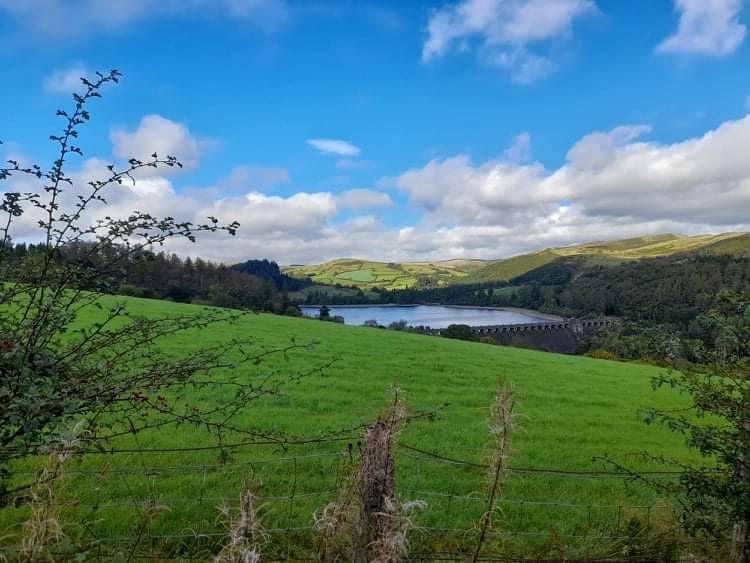 Lake Efyrnwy, Powys, Fine Autumn day...