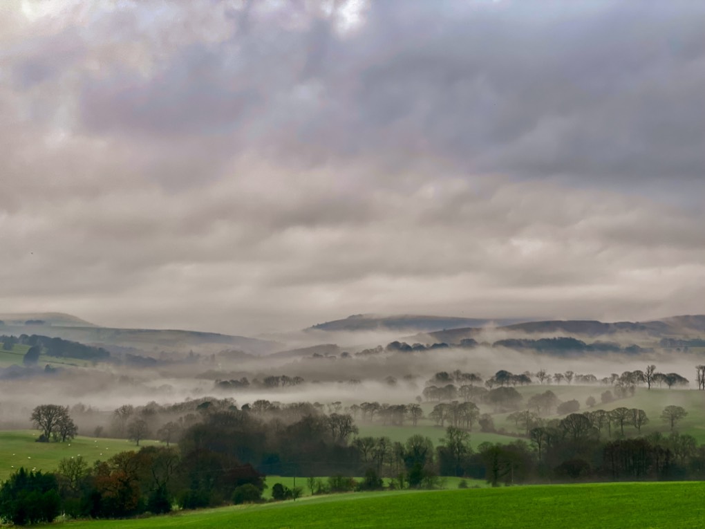 leek, staffordshire, Foggy in the valleys.....