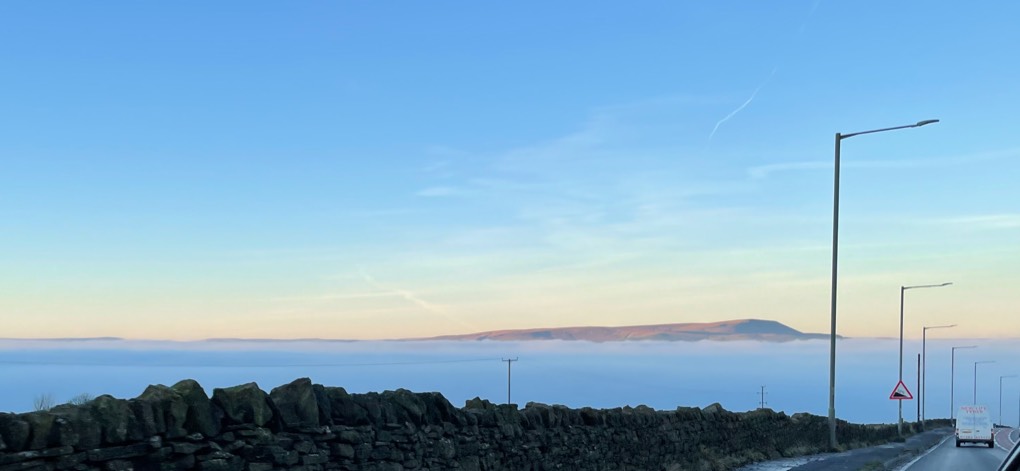 Burnley, Lancashire, Pendleton Hill...