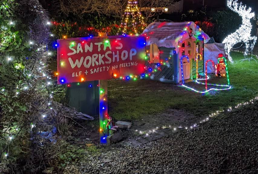 Tring, , Christmas decorations...