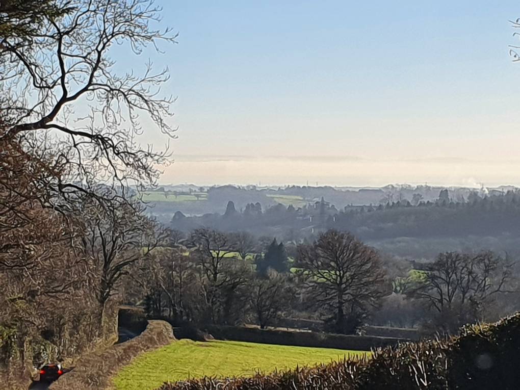 Cardiff, Cardiff, Winter's day, looking out to sea...