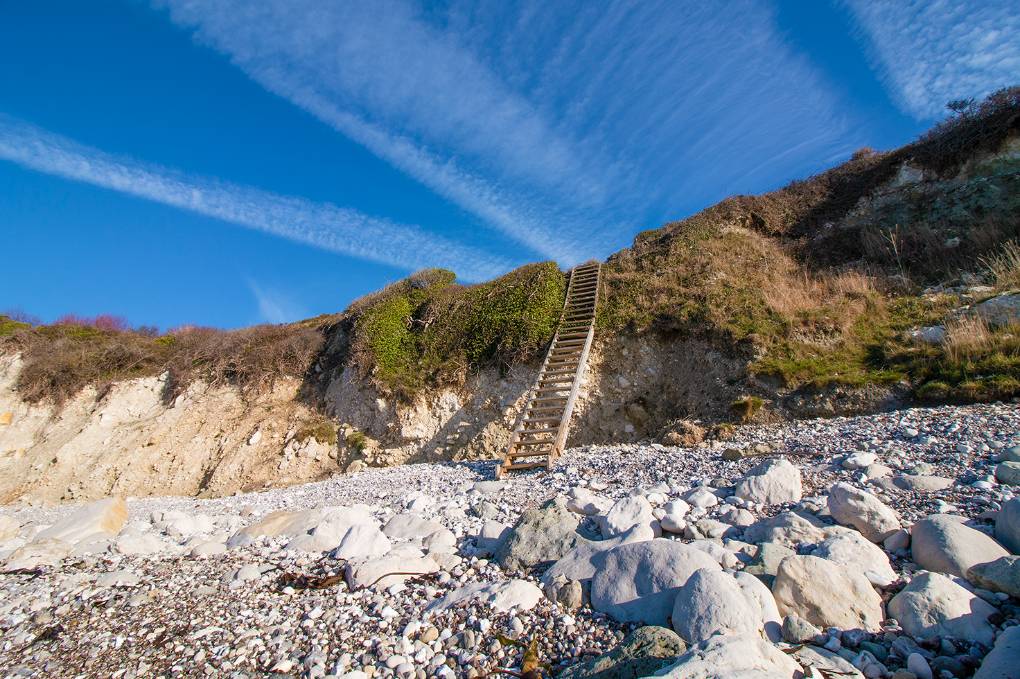 Lulworth, Dorset, Stairway to Heaven...