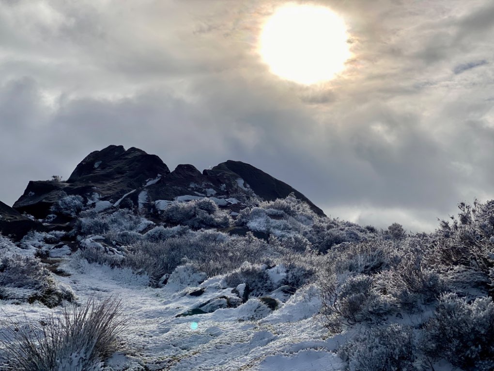 Leek, Staffordshire, Dusting of snow this morning on the staffs moorlands....