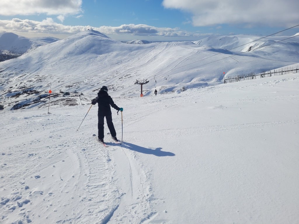 , , Granddaughter skiing at Glenshee. Taken by son on Saturday 5 March....