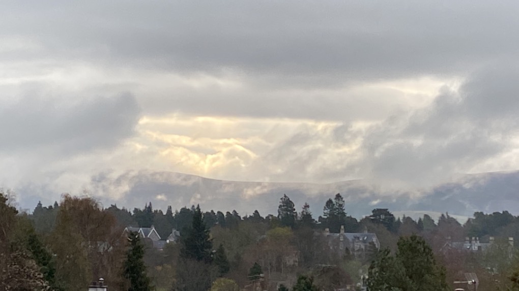 Grantown on Spey, Highlands, Mist rising…. ...
