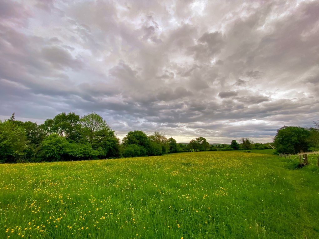 leek, staffordshire, Approaching showers this evening…...
