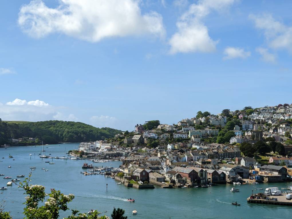 Salcombe, Devon, Fine weather in Salcombe...