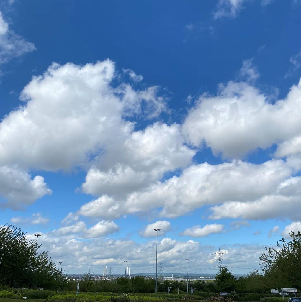 Dartford, Kent, Dartford Crossing view from DVH after the rain stopped...