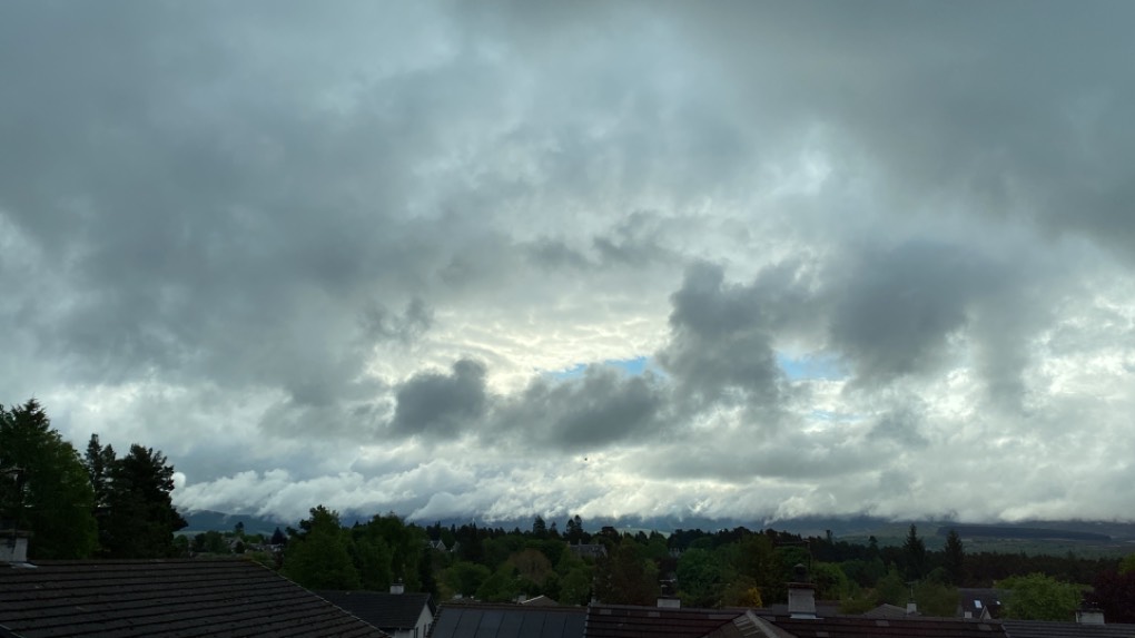 Grantown on Spey, Highlands, Clouds!...