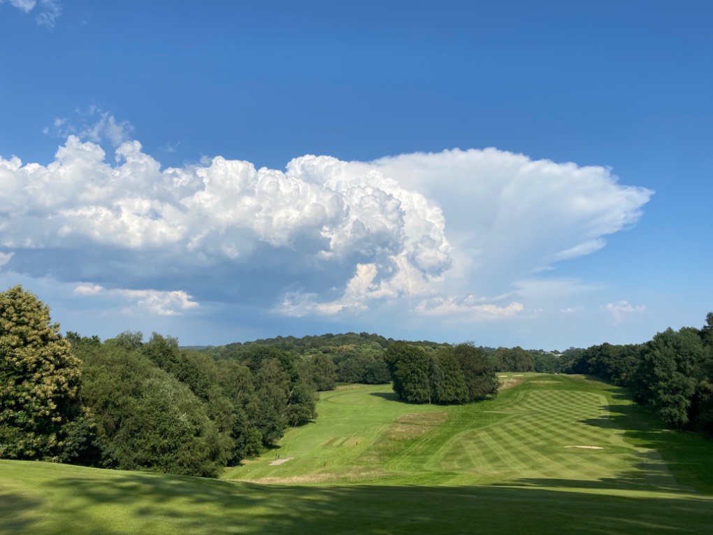 Horsham, , Thunderhead near Horsham...