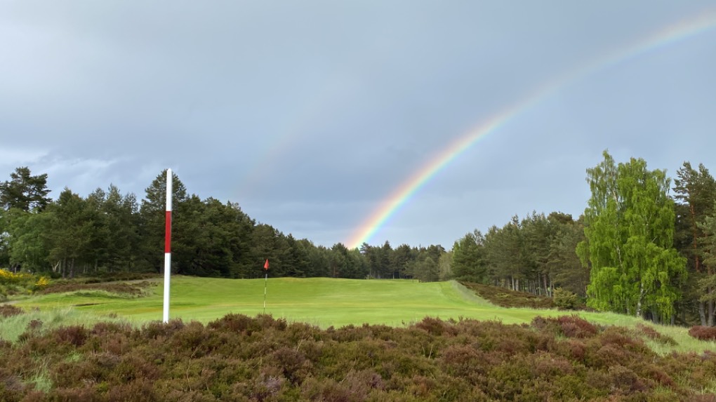 Grantown on Spey, Highlands, Sunshine and showers this evening…....