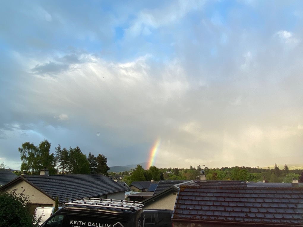After the rain Grantown on Spey, Highlands,Scotland, sent by dizzy daff
