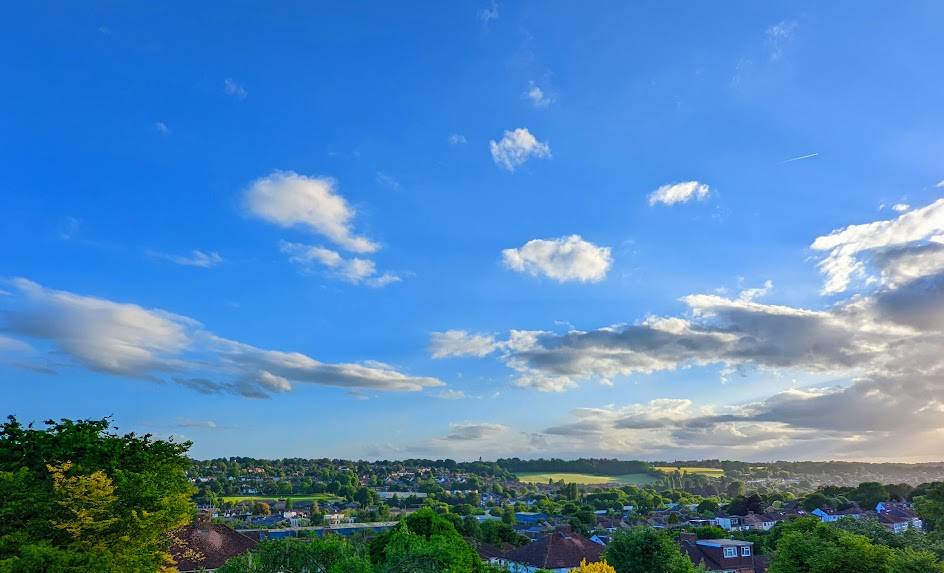 Berkhamsted, Herts, Fine early summer evening...