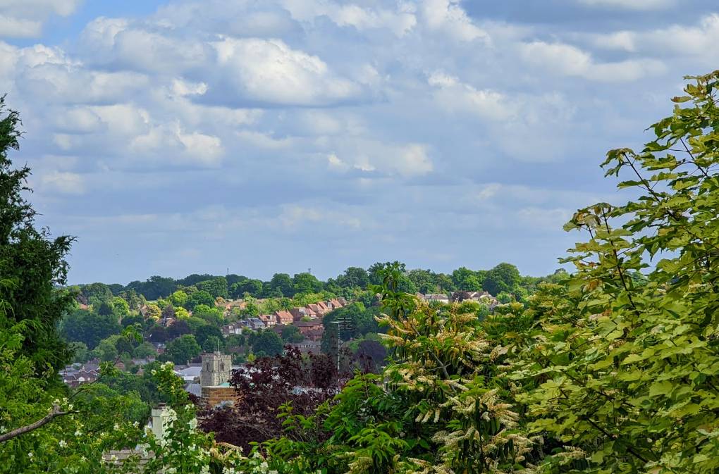 Bright weather in Berkhamsted Berkhamsted, ,, sent by brian gaze