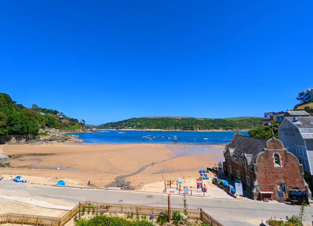 South Sands Beach, Devon, South Sands Beach near Salcombe in Devon...