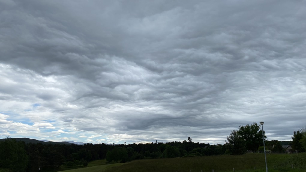 Grantown on Spey, Highlands, Yesterday’s clouds (20th)...