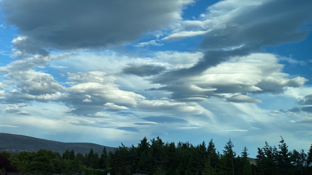 Grantown on Spey, Highlands, I love clouds! ...