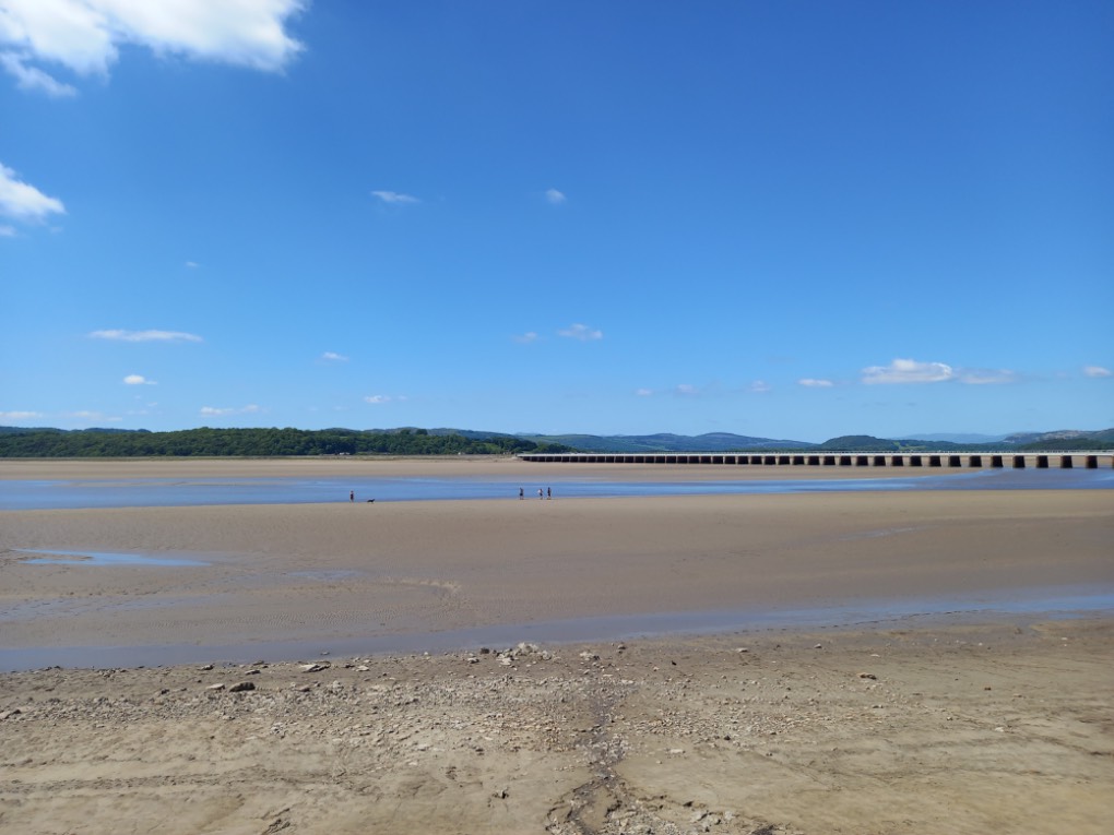 Tides out Arnside, Cumbria,UK, sent by ah.kempsey
