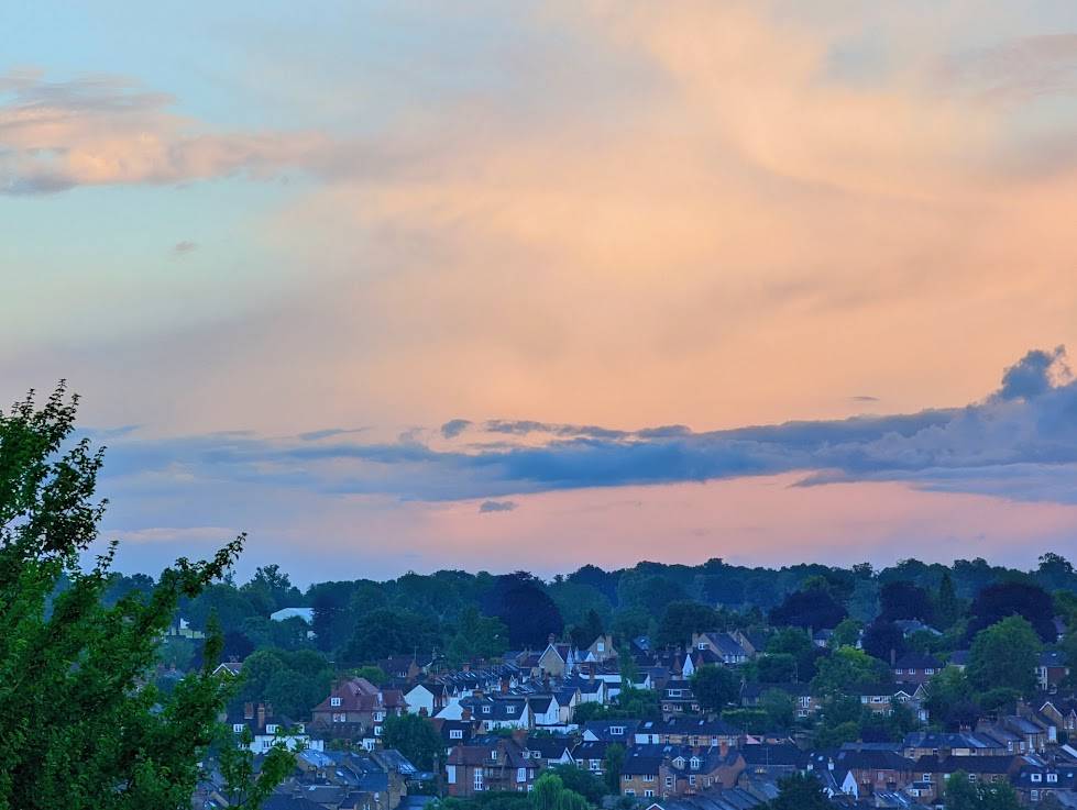 Berkhamsted, Herts, After the storm has cleared...