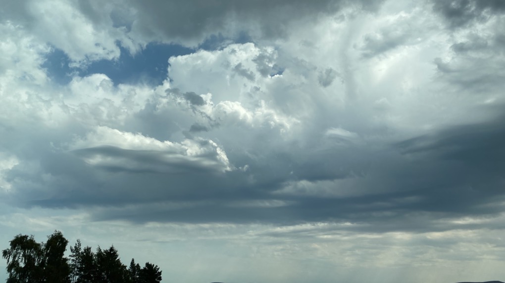 Grantown on Spey, Highlands, Thunder clouds…. ...